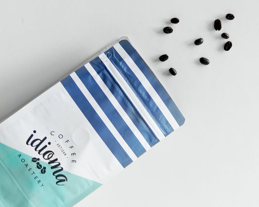 a bag of the costa rica don claudio coffee beans