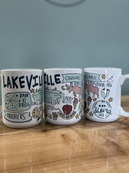 Lakeville Mug - Ivory & Sage